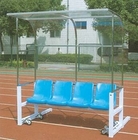 Anti UV HDPE Chair  Portable Soccer Team Shelter Soccer Dugout