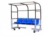 Anti UV HDPE Chair  Portable Soccer Team Shelter Soccer Dugout