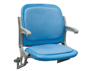 500-550mm Soft Foam Cushion Bleacher Seats , Powder Coated Fold Up Stadium Chairs
