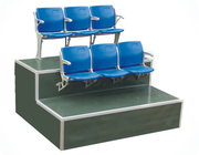 Blue Outdoor UV Resistant Foldable Stadium Seats Customized  Service