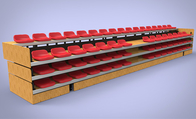 260mm Row Height Retractable Bleacher Seating