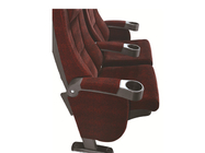 PP Injection Cover 580mm Movie Theatre Chairs With Soft Arm Head Cushion