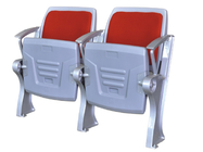 aging  resistance HDPE aluminum  Folding Stadium Seat With Arms And Cushion