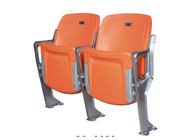 High Rigidity Gravity Springback Foldable Stadium Seats With Aluminum Leg