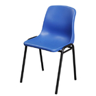Commercial Wear Resistance Stackable Office Chairs With Writing Pad