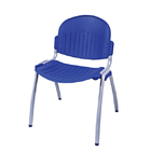 durable anti skid Stacking Conference Chairs College Chair With Writing Pad