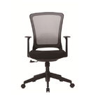 PP Plastic Lift Office Mesh Swivel Chair / Fixed Armrest Swivel Computer Chair