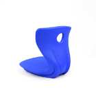 UV Proof Curved Dark Blue Stadium Seats  / HDPE Custom Bleacher Seats