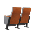 Painted Arm Plywood Theater Auditorium Seating / Folding Movie Chairs anti static