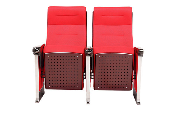 Die-Casting Aluminum Alloy Foot Theatre Seating With ABS Table