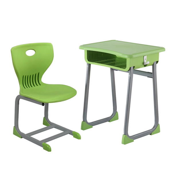 Plastic Single OEM ODM Kids Study Desk And Chair / Student Study Table Chair