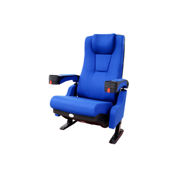 Fireproof Fabric Theater Seats /  Commercial Theater Seating ISO9001 Certified